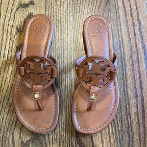 Tory burch miller tan color used size 7.5. No box.